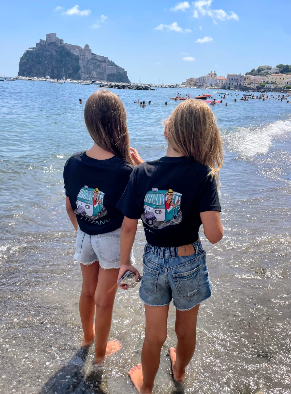 T-Shirt Tiffany Taxi Ischia, foto 2